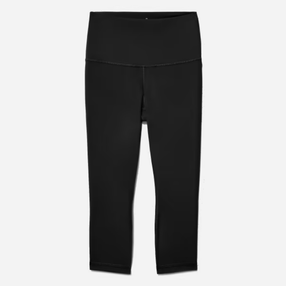 EUC Everlane "The Perform Cropped Legging" with Waist Pocket, Women's size XXS